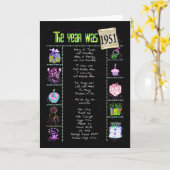 1951 Geburtstagsspass - Fakten Karte (Gelbe Blume)