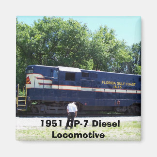 1951 GP-7 Diesel-Lokomotive Magnet
