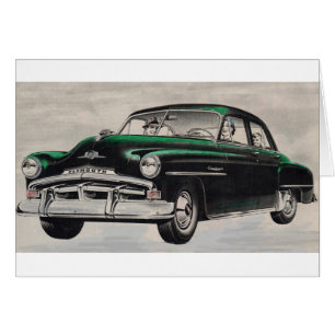 1951 grüner Plymouth Cranbrook