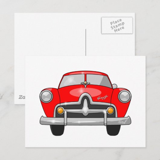 1951 Henry J Postkarte (Vorne/Hinten)