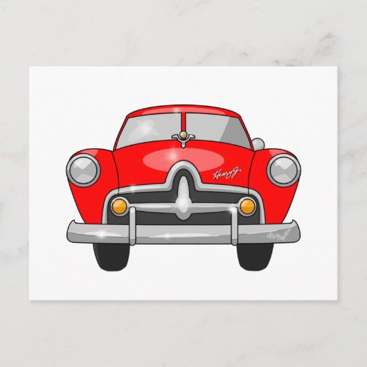 1951 Henry J Postkarte (Vorderseite)