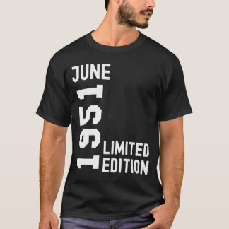 1951 June Happy Birthday Party T-Shirt