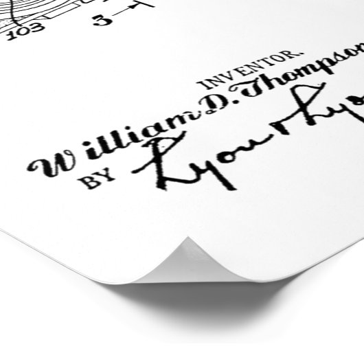 1951 Prospektkamera Patent Art Zeichnend Print Poster (Ecke)