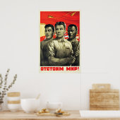 1951 Soviet Propaganda Poster Nations for peace (Küche)