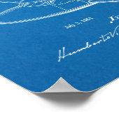 1951 Top-Prop-Flugzeug-Patentkunst Zeichnend Print Poster (Ecke)