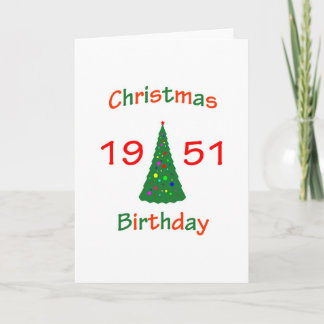 1951 Weihnachten Geburtstag