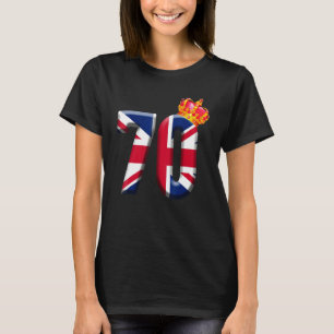 1952 202 70 Jubiläum Das Platinjub der Königin T-Shirt