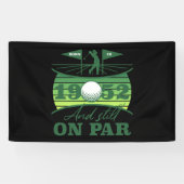 1952 70. Geburtstag Golf Lover Banner (Horizontal)