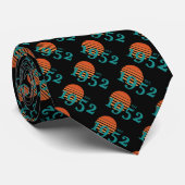 1952 70. Geburtstag Vintager Sonnenuntergang Krawatte (Gerollt)