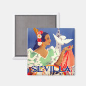 1952 Feria de Sevilla Magnet (Vorderseite/Rückseite)