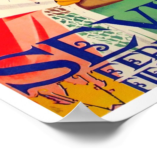 1952 Feria de Sevilla Poster (Ecke)