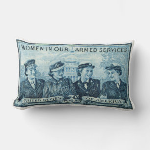 1952 Frauen im US-Militärdienst Lendenkissen