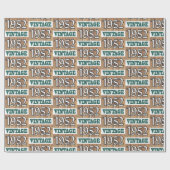 1952 geboren geschenkpapier (Flach)