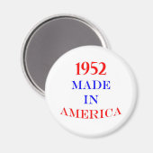 1952 hergestellt in Amerika Magnet (Vorderseite/Rückseite)