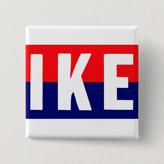 1952 Ike für Präsident Button (Vorderseite)