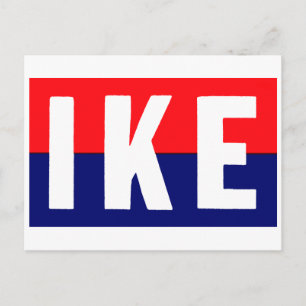 1952 Ike für Präsident Postkarte
