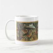 1952 Original Bauern Market, Hollywood, CA Kaffeetasse (Links)