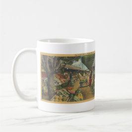 1952 Original Bauern Market, Hollywood, CA Kaffeetasse