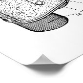 1952 Reflex Camera Patent Art Zeichnend Print Poster (Ecke)