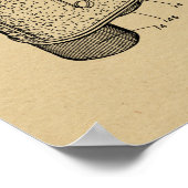 1952 Reflex Camera Patent Art Zeichnend Print Poster (Ecke)