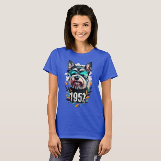 1952 Schnauzer T-Shirt (Vorne ganz)