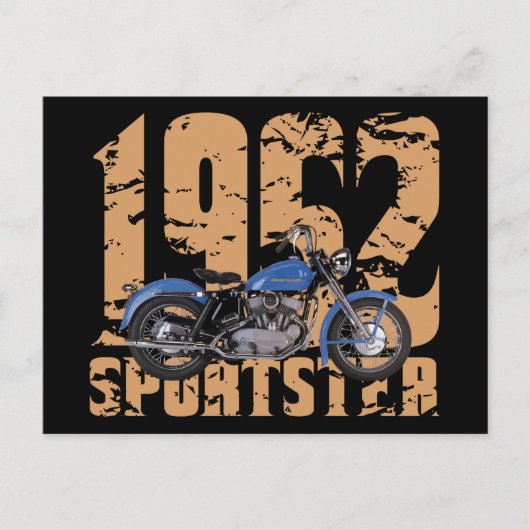 1952 Sportster Postkarte (Vorderseite)