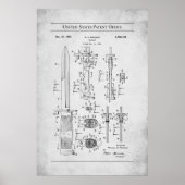 1952 US-Patent 2728159 - Bayonet Poster (Vorne)