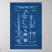 1952 US-Patent 2728159 - Bayonet Poster (Vorne)