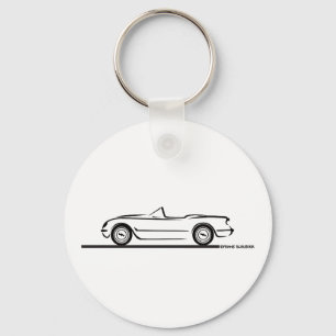 1953 1954 1955 Corvette Schlüsselanhänger