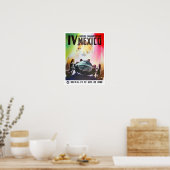 1953 Carrera Panamericana Vintager Rennsport Poster (Küche)