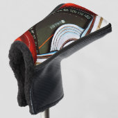 1953 Classic Sports Car Speedometer Golf Headcover (3/4 Vorderseite)