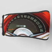 1953 Classic Sports Car Speedometer Golf Headcover (Vorderseite)