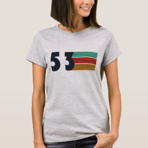 1953 Geboren Vintage Geburtstag T-Shirt