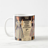 1953 Gimbels Subway Store Kleidung und Kaffeetasse (Links)