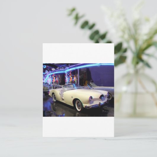 1953 Kaiser Darrin Postkarte (Stehend Vorderseite)