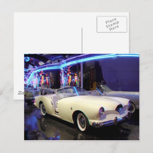 1953 Kaiser Darrin Postkarte (Vorne/Hinten)