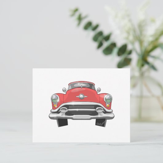 1953 Oldsmobile Postkarte (Stehend Vorderseite)