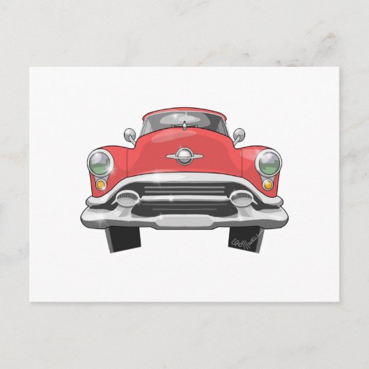 1953 Oldsmobile Postkarte (Vorderseite)