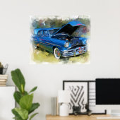 1953 Pontiac Poster (Heimbüro)