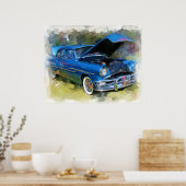 1953 Pontiac Poster (Küche)