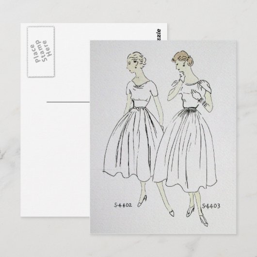 1953 Postkarte (Vorne/Hinten)