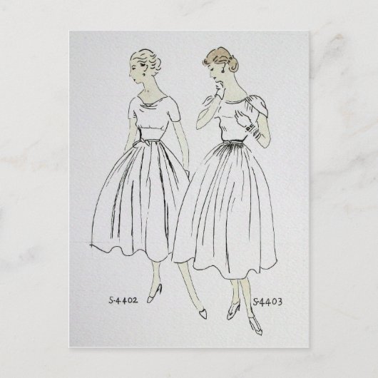 1953 Postkarte (Vorderseite)