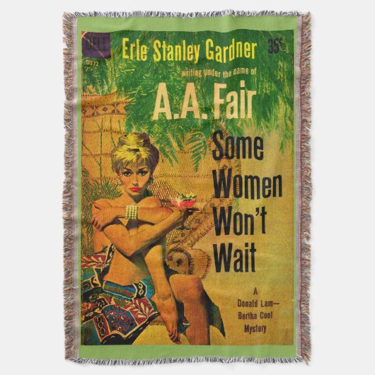 1953 Pulp-Roman "Einige Frauen warten nicht" Decke (Vorderseite Vertikal)