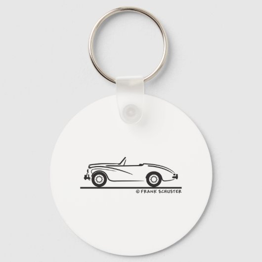 1953 Sunbeam Alpine Schlüsselanhänger (Vorderseite)
