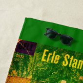 1953 Zellstoffroman bedeckt Einige Frauen warten n Strandtuch (Beispiel)