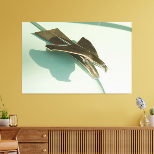 1953 Zierbrunnen Leinwanddruck (Insitu (Wohnzimmer))