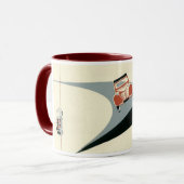 1954 2cv Retro Tasse (Vorderseite Links)