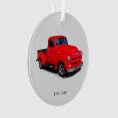 1954 3100 Lieferwagen Truck Plexiglas Ornament (Vorderseite)