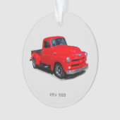 1954 3100 Lieferwagen Truck Plexiglas Ornament (Vorderseite)
