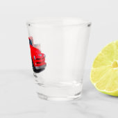 1954 3100 rote Lieferwagen Schnapsglas (Rechts)